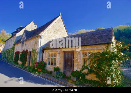 Castle Combe,Wiltshire, Inghilterra Foto Stock
