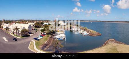 Richmond River, Ballina, Nuovo Galles del Sud, Australia Foto Stock