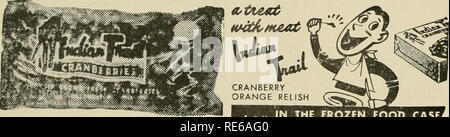 . Cranberries; : la nazionale rivista di mirtillo palustre. Mirtilli rossi. Servire il Wisconsin coltivatori leggere CRANBERRIES WISCONSIN quartier generale per insetticidi - fungicidi erbicidi - polveri bagnabili - emulsioni paration - Malathion Ferbam - Dowpon liquido e granulare di erbaccia e la spazzola Killerc Hopkins Agricultural Chemical Co. P.O. BOX 584 Madison, WIS. Telefono 7-1019 alpino. 11^. La congelati FOOB CASi il sig. Coltivatore il nostro compito è lavorare per voi. Merchandising e Marketing Wisconsin cresciuto di mirtilli rossi freschi o congelati. Si prega di notare che queste immagini vengono estratte dalla pagina sottoposta a scansione di immagini che possono essere state Foto Stock