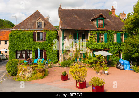 Francia, Indre (36), Gargilesse-Dampierre village, cottage Foto Stock