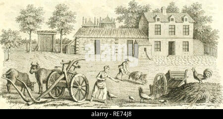 . Cours complet d'agricoltura thÃ©orique, pratique, Ã©conomique, et de mÃ©decine rurale et vÃ©tÃ©rinaire , suivi d'une mÃ©thode pour Ã©tudier l'agriculture par principes ; ou Dictionnaire universel d'agricoltura. Agricoltura; MÃ©decine vÃ©tÃ©rinaire. COURS COMPLET D'AGRICOLTURA THÃORIQUE, PRATIQUE, ÃCONOMIQUE, ET DE MÃDEQNE RURALE ET VÃTÃRINAIRE; OU DICTIONNAIRE UNIVERSEL D'agricoltura, RÃ©digÃ© par MM. Rozier, Chaptal, Parmentier, Delalause, Mosgez, Lasteyrie , Dcssir.vx Gilbert, Rougier de la Bergerie, il sistema ELC. etc. TOME ONZIÃME, RÃ©digÃ© par MM. A. THOUIN, Parmentier, Biot, de Chassiron , CilAB Foto Stock