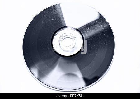 CD, disco DVD, il supporto di memorizzazione Foto Stock