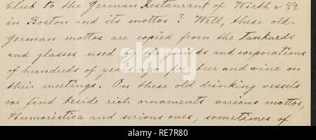 . Rudolf Blaschka lettere a Walter Deane. I botanici -- corrispondenza.. . Si prega di notare che queste immagini vengono estratte dalla pagina sottoposta a scansione di immagini che possono essere state migliorate digitalmente per la leggibilità - Colorazione e aspetto di queste illustrazioni potrebbero non perfettamente assomigliano al lavoro originale. Blaschka, Rudolf,1857-1939; Deane, Walter,1848-1930.
