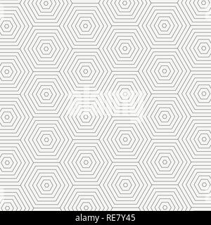 Abstract seamless pattern del pentagono moderna sullo sfondo di copertura, vettoriale EPS10 Illustrazione Vettoriale