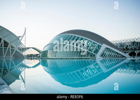 Città delle arti e delle scienze Foto Stock