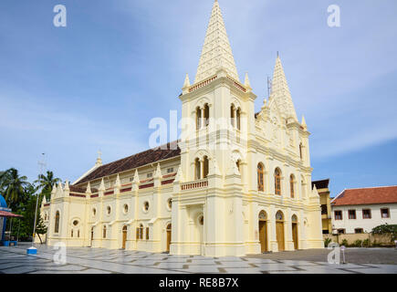 Santa Cruz Basilica Cattedrale, Fort Cochin, Kochi, Kerala, India Foto Stock