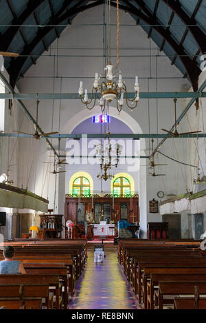 San Francesco Chiesa, Fort Cochin, Kochi, Kerala, India Foto Stock