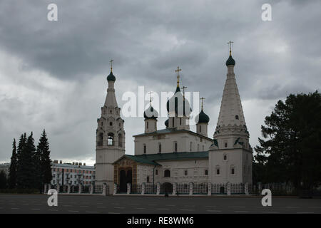 Chiesa di Elia Profeta in Yaroslavl, Russia. Foto Stock