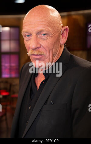 Joe Bausch bei der Aufzeichnung der WDR-Talkshow 'Kölner Treff', WDR Studio BS 2. Köln, 18.01.2019 Foto Stock