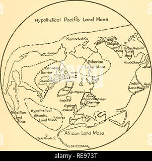 . La messa a terra prima di storia; uomo di origine e l'origine della vita. Evoluzione; la vita -- Origine; gli esseri umani -- Origine. Mappe 333. Mappa I.-conformazione di terra e di mare nell emisfero Nord all' inizio del periodo primario.. Si prega di notare che queste immagini vengono estratte dalla pagina sottoposta a scansione di immagini che possono essere state migliorate digitalmente per la leggibilità - Colorazione e aspetto di queste illustrazioni potrebbero non perfettamente assomigliano al lavoro originale. Perrier, Edmond, 1844-1921; Radin, Paolo, 1883-1959; Collum, Vera Christina scivolo, b. 1883. Londra, K. Paolo, in trincea, Trubner &AMP; co. , Ltd. New York Foto Stock