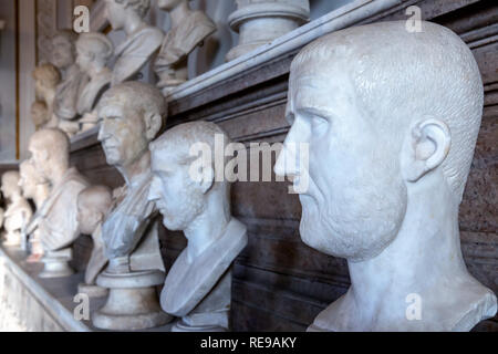 Sculture romane, i Musei Capitolini di Roma, lazio, Italy Foto Stock