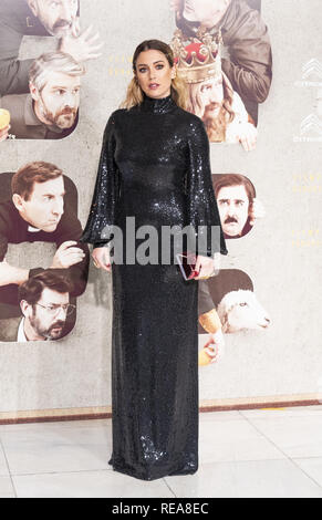 L'attrice Blanca Suarez assiste "Tiempo Despues (tempo dopo)' premiere del film trattenuto al Cinema Capitol offre: Blanca Suarez dove: Madrid, Spagna Quando: 20 Dic 2018 Credit: Oscar Gonzalez/WENN.com Foto Stock