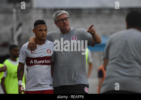 RS - IJU - 20/01/2019 - GAUCH O 2019, S o Luiz x International - Inter pullman, promuove Neilton debutta durante una partita contro S o Luiz al Estadio 19 de Outubro per stato di campionato 2019. Foto: Renato Padilha / AGIF Foto Stock