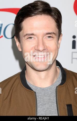 Burbank, CA. 18 gennaio, 2019. Topher Grace presso gli arrivi per iHeartRadio Podcast Awards presentato da Capital One, iHeartRadio Theatre di Los Angeles, Burbank, CA 18 gennaio 2019. Credito: Priscilla concedere/Everett raccolta/Alamy Live News Foto Stock