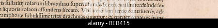 . Conradi Gesneri medici Tigurini HistoriÃ¦ animalium Lib. I. de quadrupedibus uiuiparis : opus philosophis, medicis, grammaticis, philologis, poeÌtis, &AMP; omnibus rerum linguarumqÌ; uariarum studiosis, utilissimum simul iucundissimumqÌ; futurum ... Opere Pre-Linnean; Zoologia. 4^8 De Quadrupedibus pluralibus,a(n!d Plinw inueniutur (quanqua frequentius in plurali elephati &amp;C) elephantos nee ^ prster hos tertias declinationis caftis. Plauto in Sticho,elephanta graiuda dixittSed ifta curiofitas annuncio gramaticos relegetur. e a$os Grecis alias mafculinum femper eft,alimentato cu de fcemina peculiaris Foto Stock