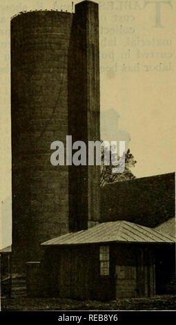 . Silos di cemento; un opuscolo di informazioni pratiche per l'agricoltore e imprenditore rurale. Calcestruzzo; insilato. UNIVERSAL Portland Cement Co. 29 essendo- riportati negli stati del Maryland, Virginia, Carolina del Nord e del Sud, Georgia, Alabama e Mississippi. Senza eccezione questi sili sono rendendo splendida di soddisfazione e di esso è solo becanse della mancanza di tempo nella preparazione del presente libro- lasciate che i metodi di costruzione di sili nel sud degli Stati Uniti non sono completamente discussi. Gesso cemento sili costruiti da ap- plica una mano di stucco per un telaio di metallo è un tipo peculiare di questo sec- zione di un Foto Stock