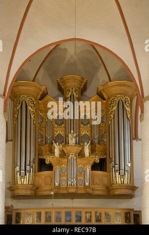 Arp Schnitger organo presso St chiesa Jacobi, Amburgo, Germania Foto Stock