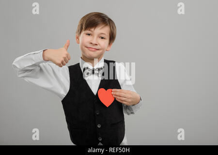 Poco gentleman innamorato Foto Stock