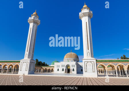 Mausoleo di Habib Bourgiba, il primo Presidente della Repubblica tunisina. Monastir Foto Stock