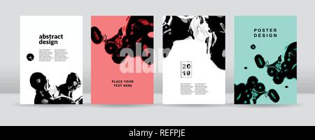 L'abstract sfondo colorato. Essa può essere utilizzata per poster, cartoline, volantini, brochure, riviste e qualsiasi tipo di copertura Illustrazione Vettoriale