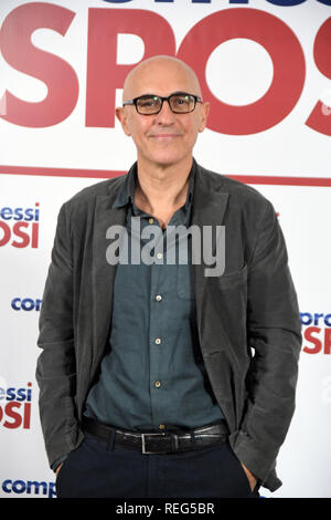 Roma, Italia. Xxi Jan 2019. Hotel Le Mèridienne Visconti - Presentazione film COMPROMESSI SPOSI Francesco Miccichè regista Credito: Giuseppe Andidero/Alamy Live News Foto Stock