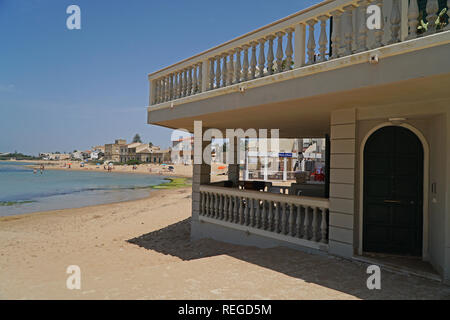 Vista della casa di fictional della polizia italiana inspector Montalbano Foto Stock