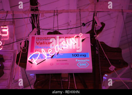 Une Création de Marcus Bracey, proprio di Dio Junkyard, Walthamstow, Londra Foto Stock