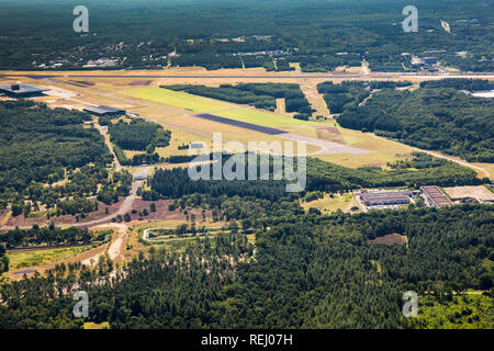 I Paesi Bassi, Soesterberg, ex aeroporto militare, antenna. Aviazione militare Museo. Foto Stock