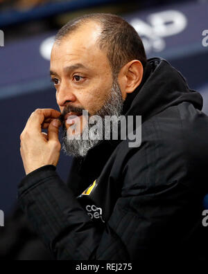 Wolverhampton Wanderers manager Nuno Espirito Santo Foto Stock