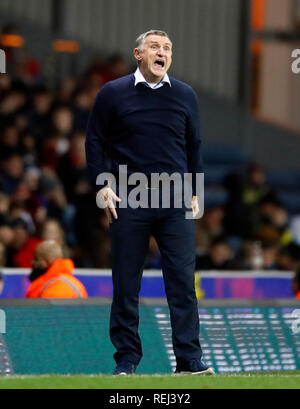 Blackburn Rovers manager Tony Mowbray Foto Stock