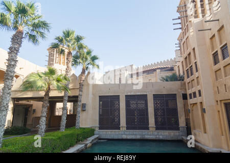 Madinat Jumeirah a Dubai Foto Stock