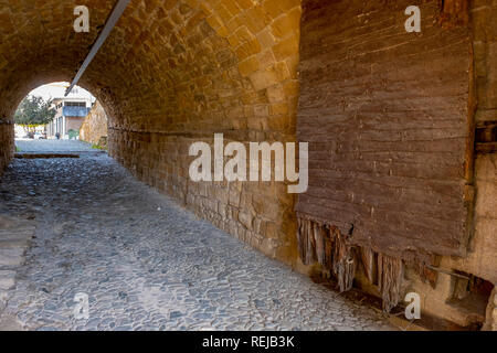 Paphos gate in Nicosia, Cipro Foto Stock