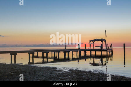 Quasi sunrise a Key West, Florida Foto Stock