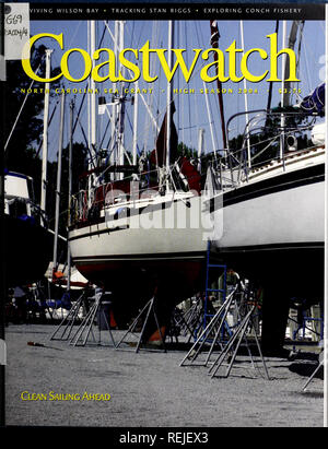 . Coast Watch. Risorse Marine; oceanografia; gestione delle zone costiere; ecologia costiera. . Si prega di notare che queste immagini vengono estratte dalla pagina sottoposta a scansione di immagini che possono essere state migliorate digitalmente per la leggibilità - Colorazione e aspetto di queste illustrazioni potrebbero non perfettamente assomigliano al lavoro originale. Mare UNC Grant Università Programma. [Raleigh, N. C. : mare UNC Grant Università Programma] Foto Stock