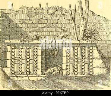 . Il civile ingegnere e architetto ufficiale, scientifico e dalla ferrovia gazette. Architettura; ingegneria civile; scienza. 1850.] La civile ingegnere e architetto ufficiale. 75 l edificio su tlie terrazza più alta 320 piedi di lunghezza. Le fasi non sempre salire in una linea diretta I'roni terra al prin- cipal ingresso dell edificio tlie, ma sonietinies tlje prima terrazza è salito da passi al lato nord,âwliile di arrivare alla seconda terrazza inferiore deve essere attraversato lialf-modo round, il volo successivo di scale essendo trovati al soutli: whetlier tliis piano è stato adottato per grea Foto Stock