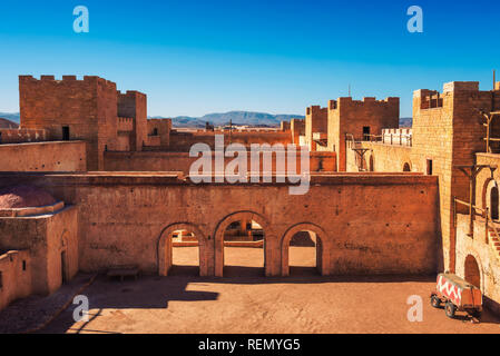 CLA Film Studios di Ouarzazate, Marocco Foto Stock