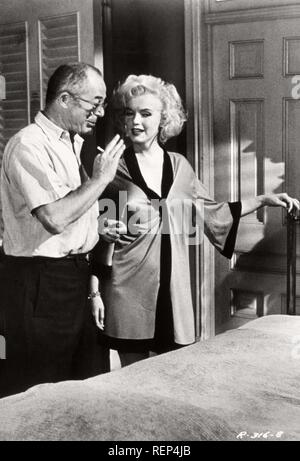 A qualcuno piace caldo Anno: 1959 USA Billy Wilder Marilyn Monroe Direttore : Billy Wilder immagine di scatto Foto Stock