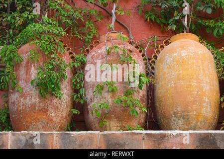 Casa coloniale, la storica città di San Miguel De Allende, Provincia di Guanajuato, Messico Foto Stock