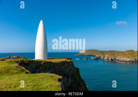 Il Baltimore faro sulla costa della contea di Cork in Irlanda Foto Stock