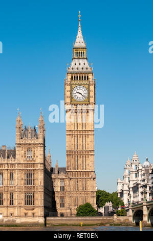 Big Ben, London, Regno Unito Foto Stock