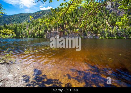 In Marble Canyon Parco Provinciale della Columbia britannica in Canada Foto Stock