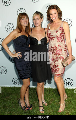 New York, Stati Uniti. 6 giugno 2011. Jill Zarin, Sonja Morgan, Contessa Luann de Lesseps visita il sesto premio annuale Made in NY alla Gracie Mansion di New York, USA. Crediti: Steve Mack/S.D. Mack Pictures/Alamy Foto Stock