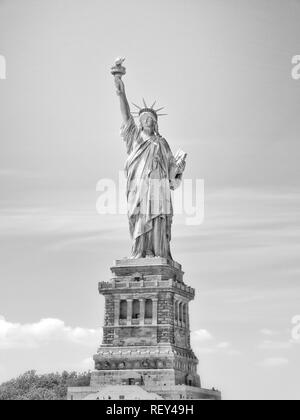 Immagine artistica della Statua della Libertà Foto Stock