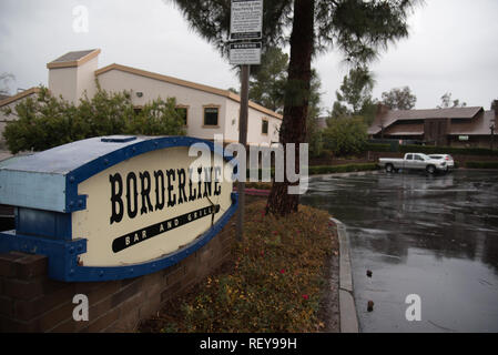 Borderline Bar e Grill, Thousand Oaks riprese memorial, California Foto Stock