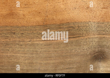 Due toni di legno Texture di sfondo Foto Stock