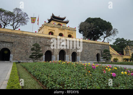 La Doan Mon cancello in Hanoi, Vietnam. Foto Stock