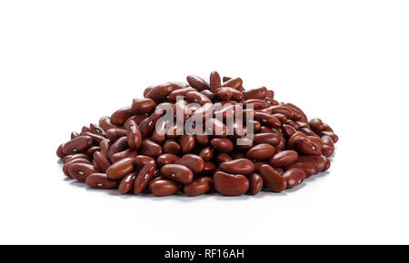 Pila di fagioli rossi Foto Stock
