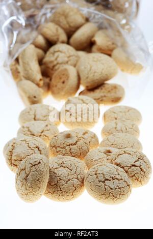 Amaretti, italiana mandorla amaretti Foto Stock