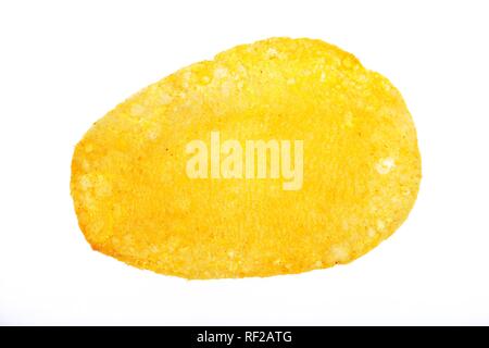 Chip di patate aromatizzata con la paprica in polvere Foto Stock