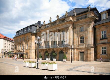 Markgraefliches Opernhaus, Margravial Opera House a Bayreuth, Alta Franconia, Franconia, Bavaria Foto Stock